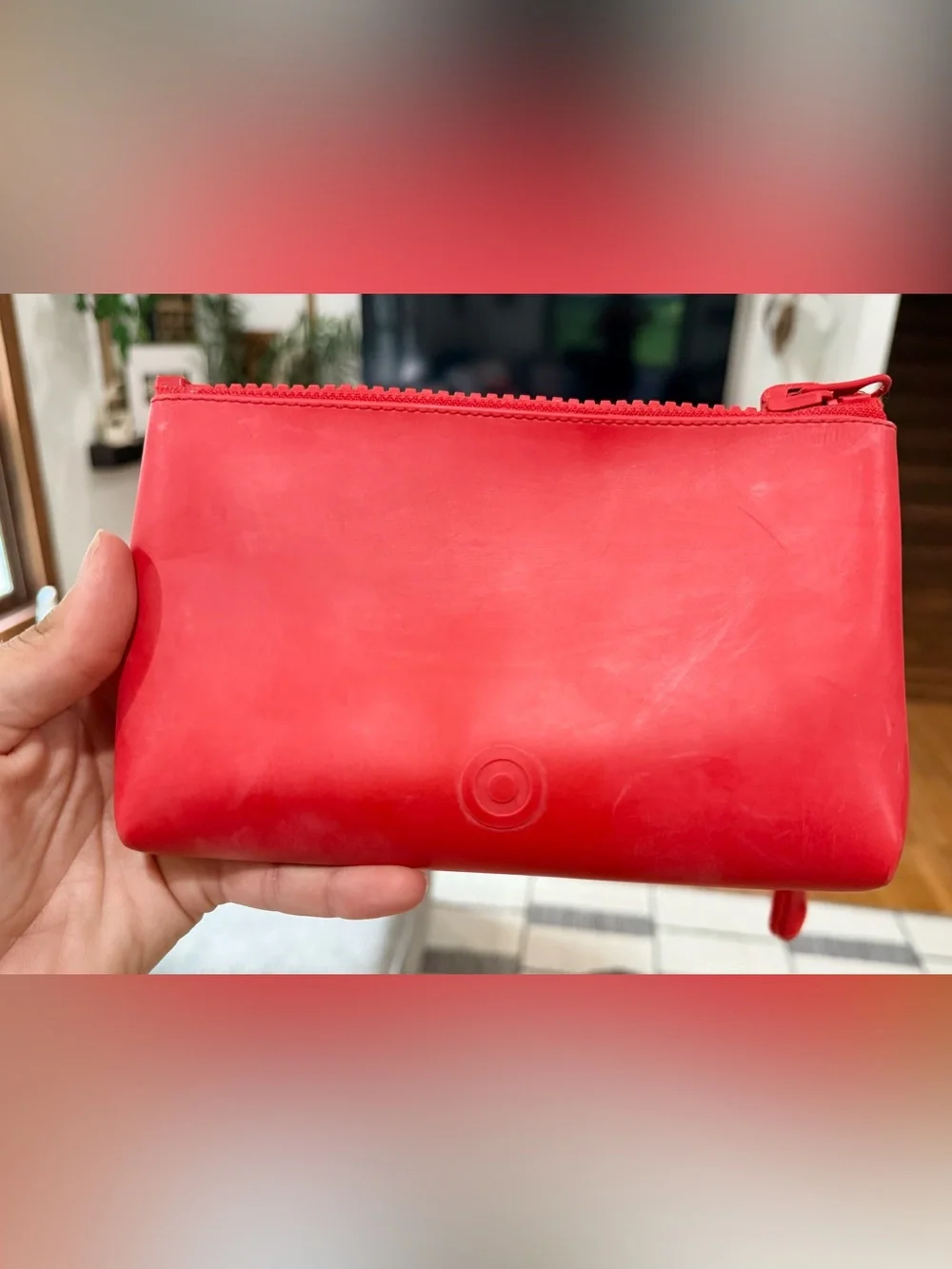 Hunter Bright Red Wristlet Wallet NWT